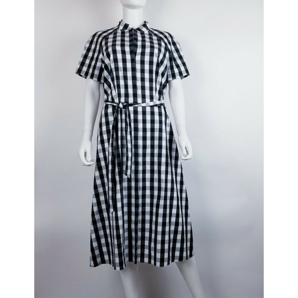 Lafayette 148 New York Dresses & Skirts - Lafayette 148 Elani Bufflo Check Shirt Dress